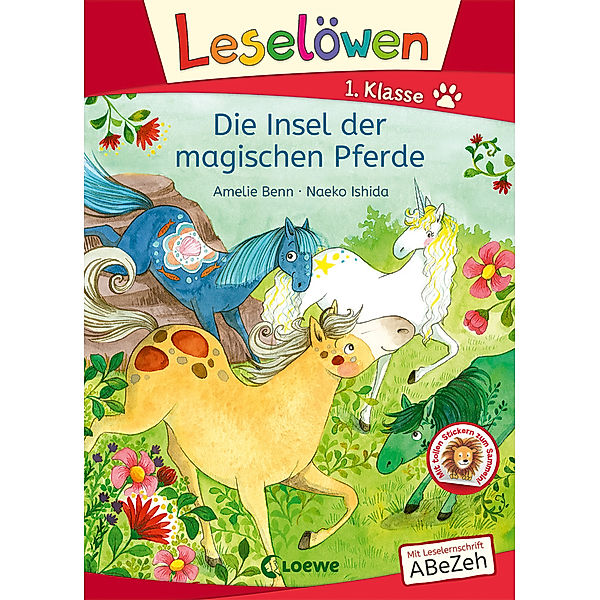 Leselöwen 1. Klasse - Die Insel der magischen Pferde, Amelie Benn