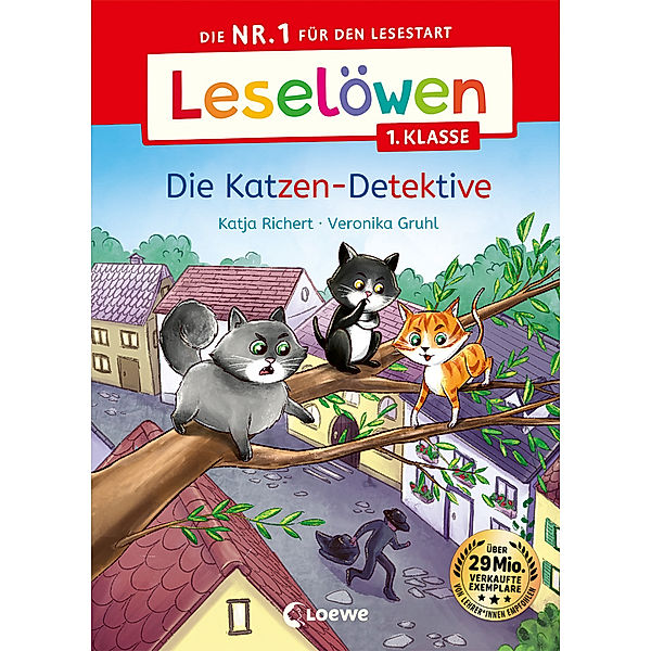 Leselöwen 1. Klasse - Die Katzen-Detektive, Katja Richert