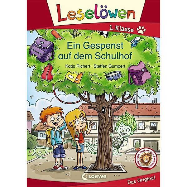 Leselöwen 1. Klasse - Ein Gespenst auf dem Schulhof, Katja Richert