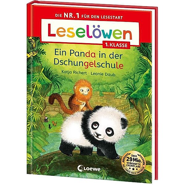 Leselöwen 1. Klasse - Ein Panda in der Dschungelschule, Katja Richert