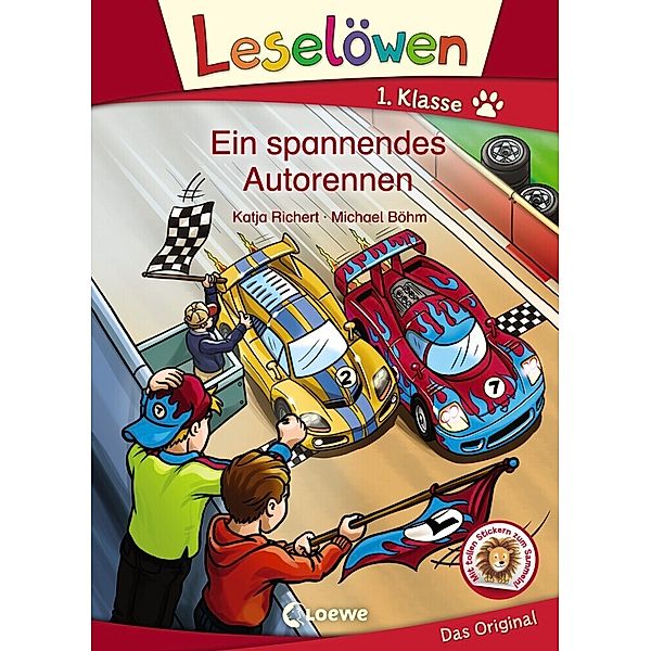 Leselöwen 1. Klasse - Ein spannendes Autorennen, Katja Richert