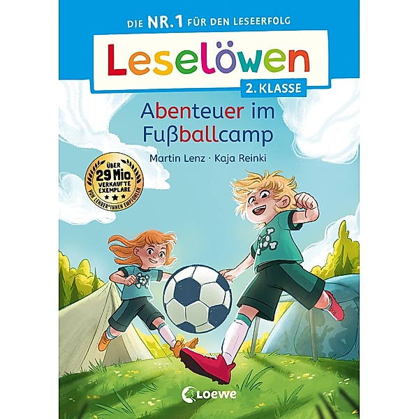Leselöwen 2. Klasse - Abenteuer im Fußballcamp, Martin Lenz