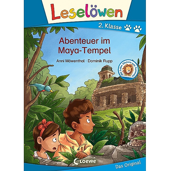 Leselöwen 2. Klasse - Abenteuer im Maya-Tempel, Anni Möwenthal