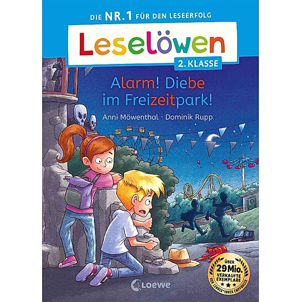 Leselöwen 2. Klasse - Alarm! Diebe im Freizeitpark! / Leselöwen 2. Klasse, Anni Möwenthal