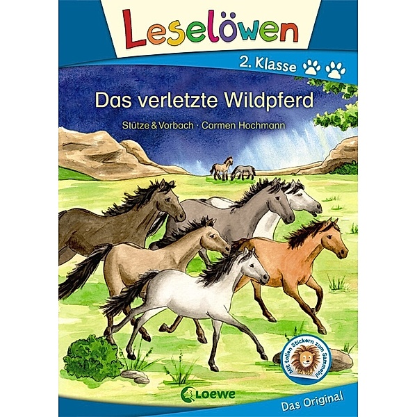 Leselöwen 2. Klasse - Das verletzte Wildpferd, Stütze & Vorbach