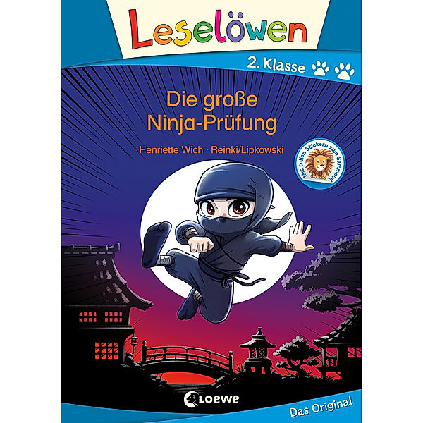 Leselöwen 2. Klasse - Die große Ninja-Prüfung, Henriette Wich