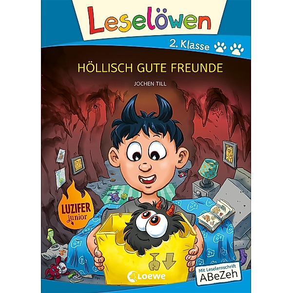 Leselöwen 2. Klasse - Höllisch gute Freunde (Großbuchstabenausgabe), Jochen Till