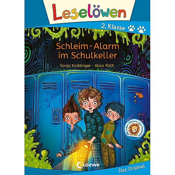Leselöwen 2. Klasse / Leselöwen 2. Klasse - Schleim-Alarm im Schulkeller, Sonja Kaiblinger