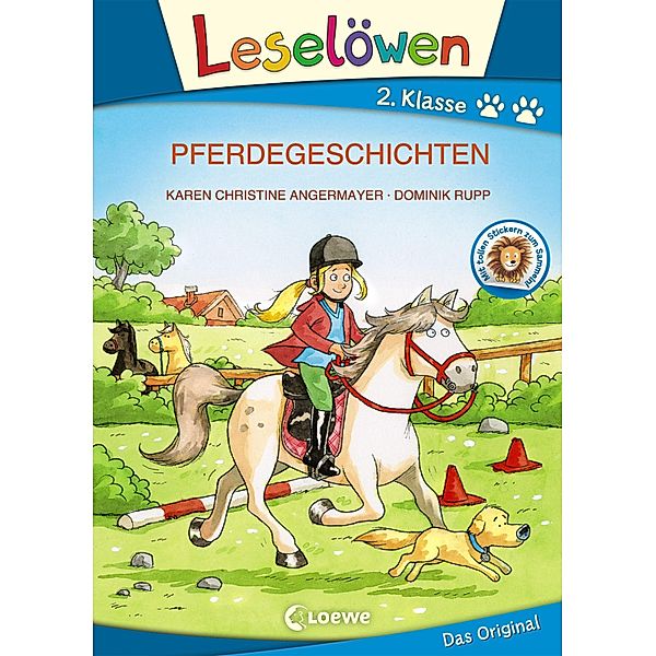 Leselöwen 2. Klasse - Pferdegeschichten (Grossbuchstabenausgabe), Karen Chr. Angermayer