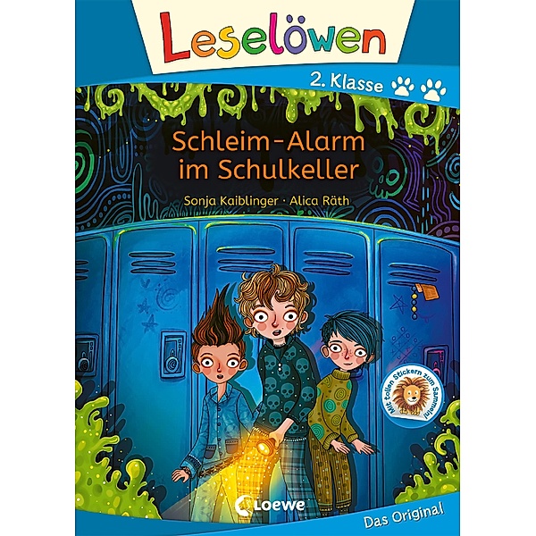 Leselöwen 2. Klasse - Schleim-Alarm im Schulkeller, Sonja Kaiblinger