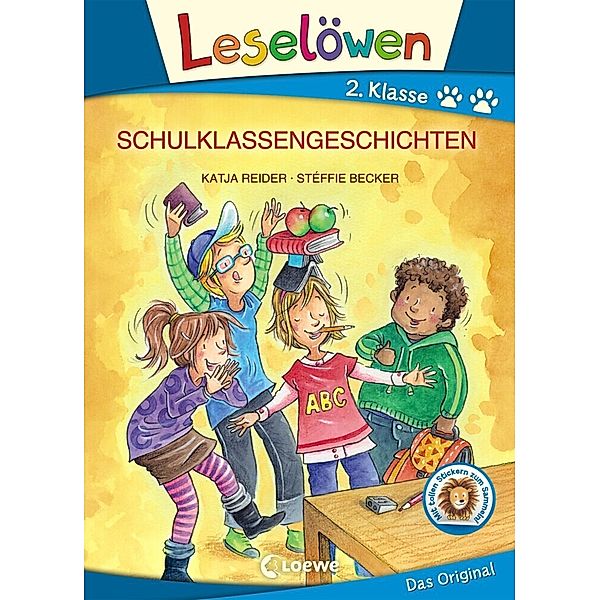 Leselöwen 2. Klasse - Schulklassengeschichten (Großbuchstabenausgabe), Katja Reider