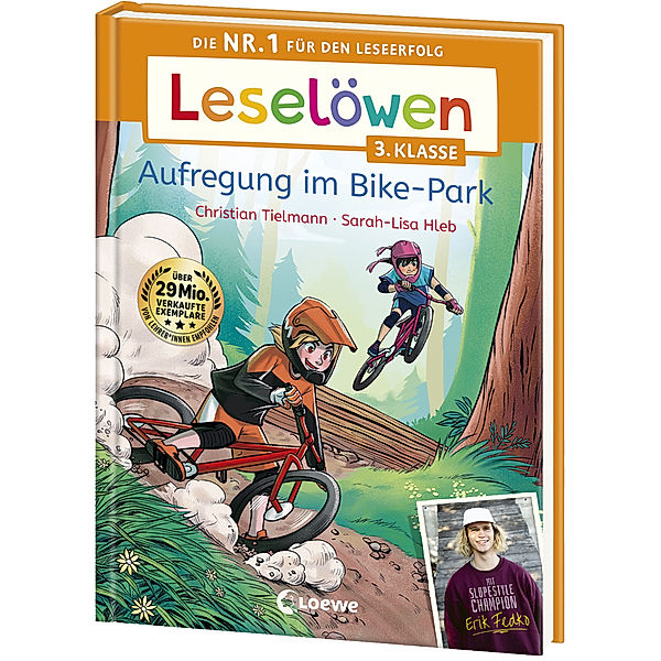 Leselöwen 3. Klasse - Aufregung im Bike-Park, Christian Tielmann