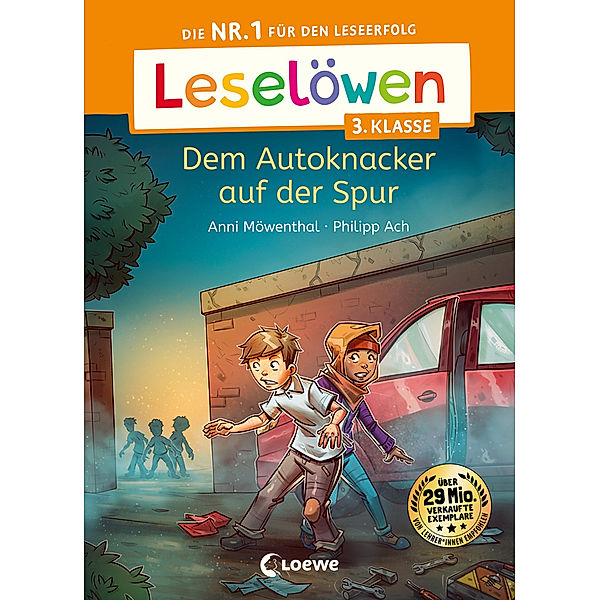 Leselöwen 3. Klasse - Dem Autoknacker auf der Spur, Anni Möwenthal