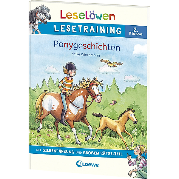Leselöwen Lesetraining 2. Klasse - Ponygeschichten, Heike Wiechmann