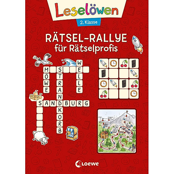 Leselöwen Rätsel-Rallye für Leseprofis - 2. Klasse (Rot), Christiane Wittenburg