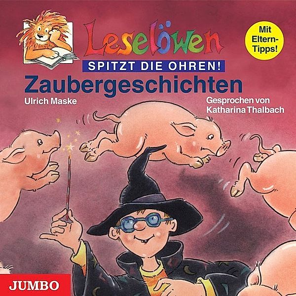 Leselöwen - Zaubergeschichten,Audio-CD, Ulrich Maske