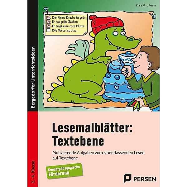 Lesemalblätter: Textebene, Klara Kirschbaum