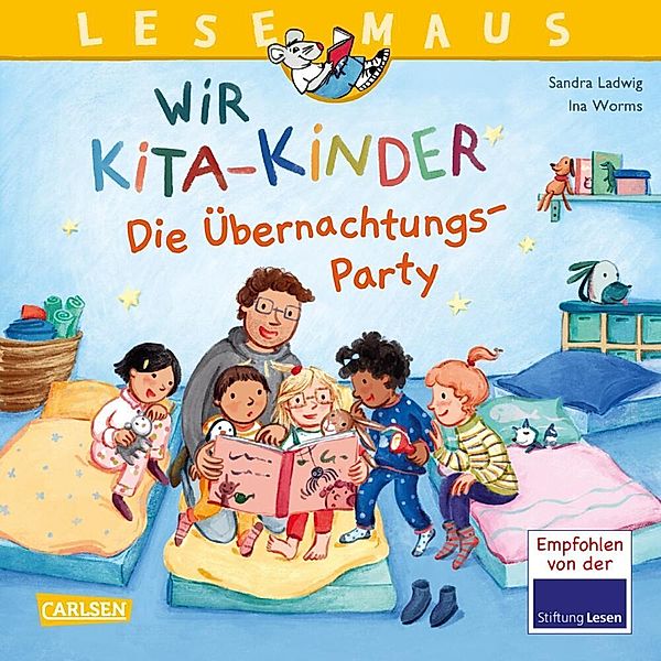 LESEMAUS 166: Wir KiTa-Kinder - Die Übernachtungs-Party, Sandra Ladwig