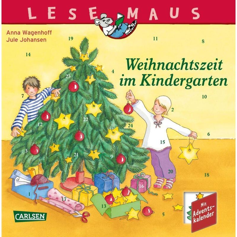 Image of Lesemaus 24: Weihnachtszeit Im Kindergarten - Anna Wagenhoff, Kartoniert (TB)