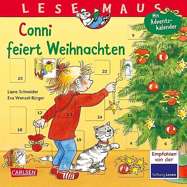 LESEMAUS 58: Conni feiert Weihnachten, Liane Schneider