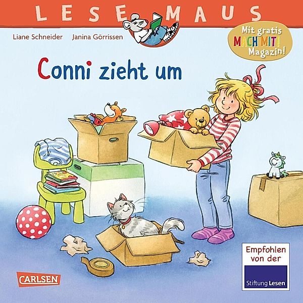 LESEMAUS 66: Conni zieht um, Liane Schneider