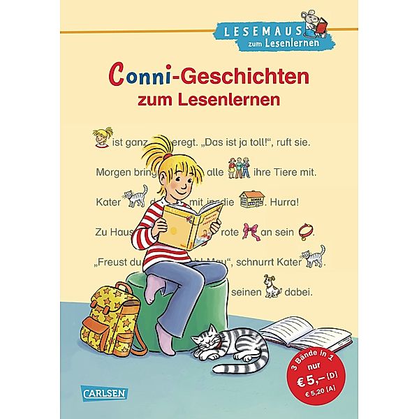 LESEMAUS zum Lesenlernen Sammelbände: Conni-Geschichten zum Lesenlernen, Julia Boehme