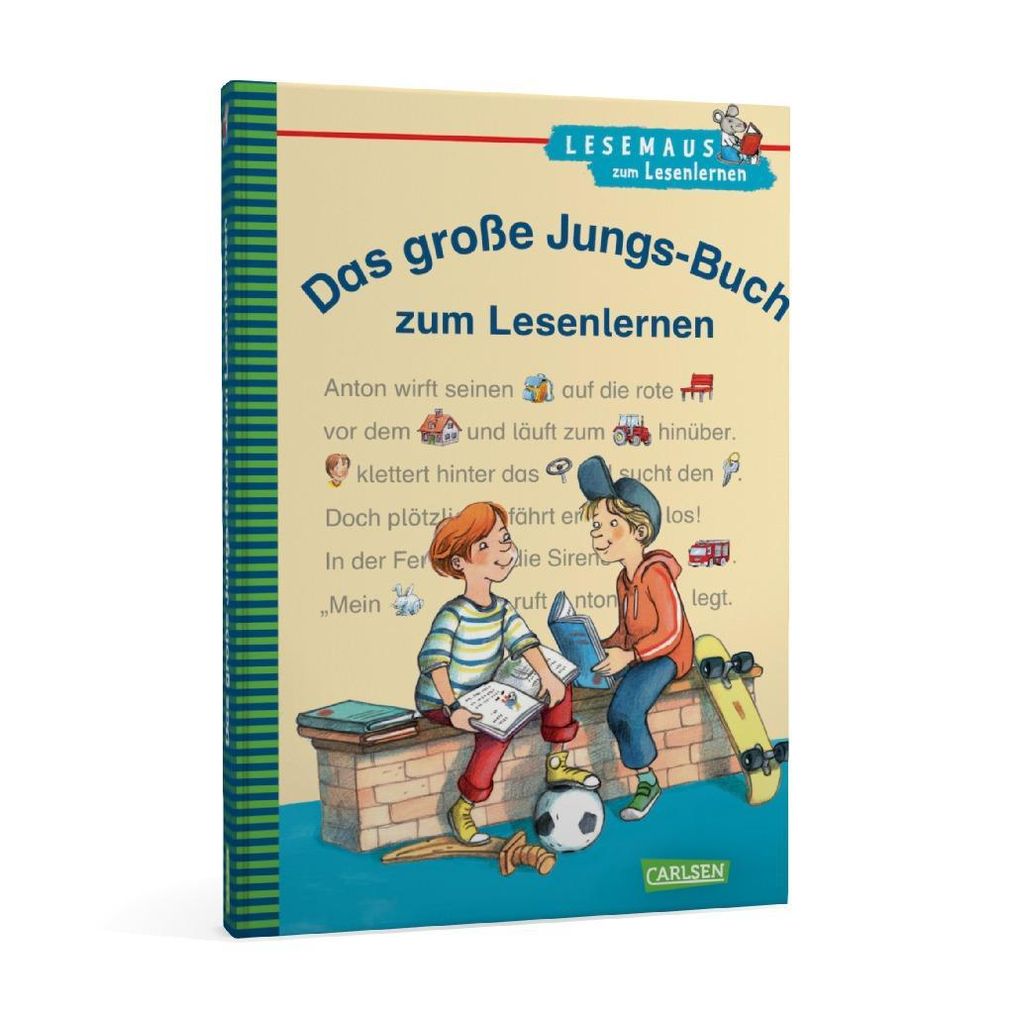 LESEMAUS zum Lesenlernen Sammelbände: Das große Jungs-Buch zum Lesenlernen  | Weltbild.at