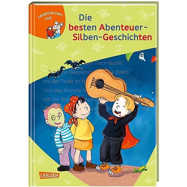 LESEMAUS zum Lesenlernen Sammelbände: Die besten Abenteuer-Silben-Geschichten, Manuela Mechtel, Christian Tielmann, Petra Wiese, Wolfram Hänel, Ulrike Gerold, Julia Boehme, Rudolf Herfurtner