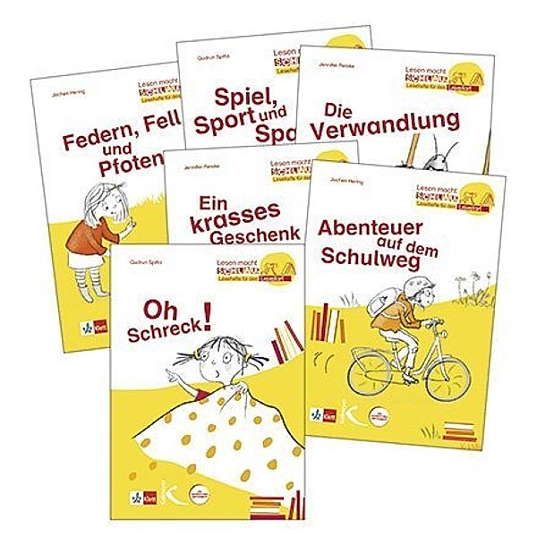 Lesen macht schlau! Paket 1, 6 Hefte