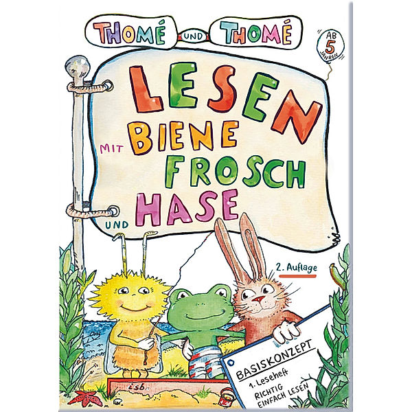 Lesen mit Biene, Frosch und Hase, Günther Thomé, Dorothea Thomé