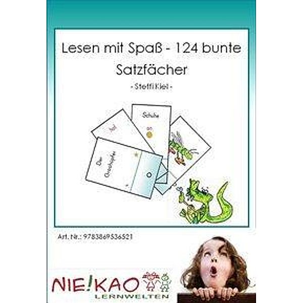 Lesen mit Spass - 124 bunte Satzfächer, Steffi Kiel