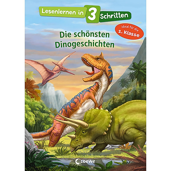 Lesenlernen in 3 Schritten - Die schönsten Dinogeschichten