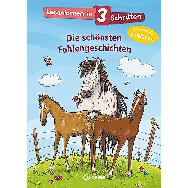 Lesenlernen in 3 Schritten - Die schönsten Fohlengeschichten, Sandra Grimm