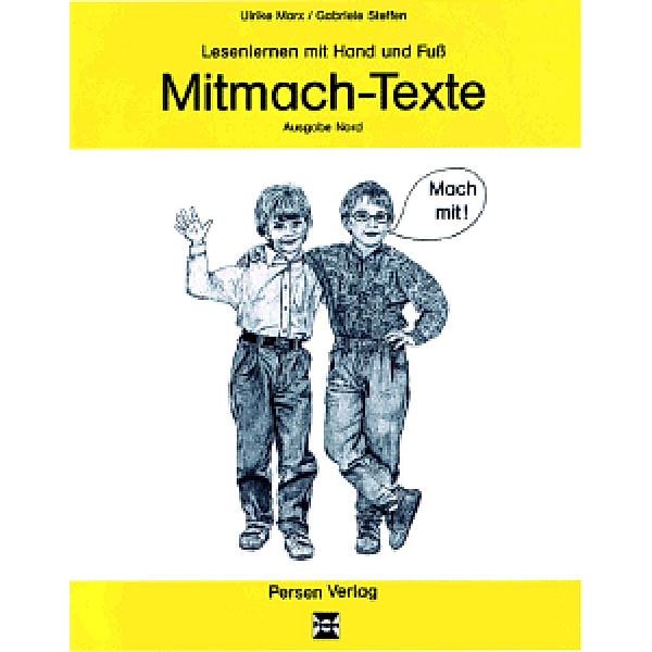 Lesenlernen mit Hand und Fuß, Mitmach-Texte, Ausgabe Süd, Gabriele Steffen, Ulrike Marx