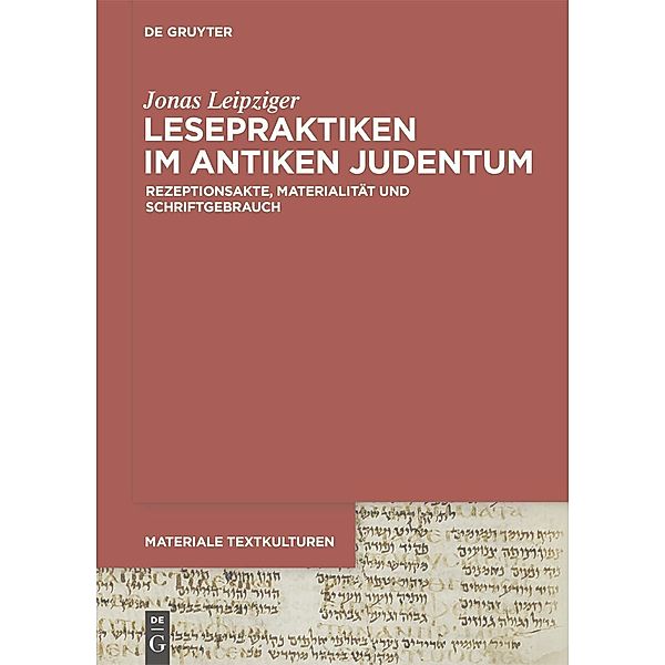 Lesepraktiken im antiken Judentum, Jonas Leipziger