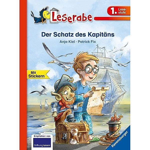 Leserabe - 1. Lesestufe / Der Schatz des Kapitäns - Leserabe 1. Klasse - Erstlesebuch für Kinder ab 6 Jahren, Anja Kiel