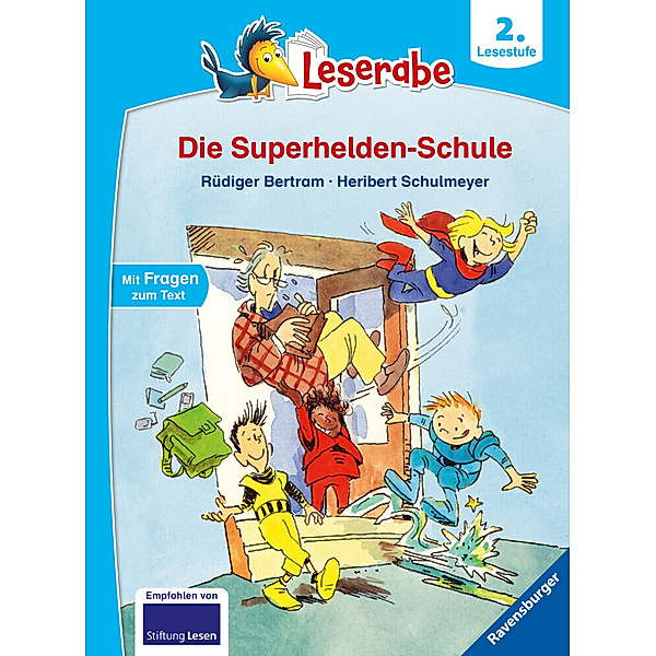 Leserabe - 2. Lesestufe: Die Superhelden-Schule, Rüdiger Bertram
