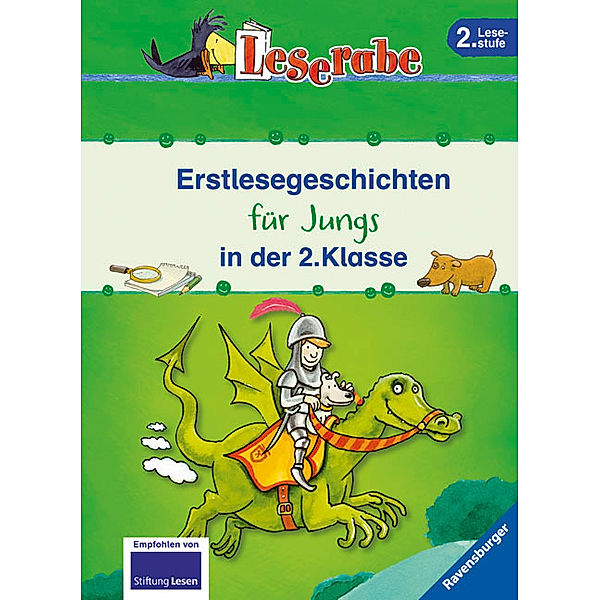 Leserabe - 2. Lesestufe / Erstlesegeschichten für Jungs in der 2. Klasse, Markus Grolik, Fabian Lenk