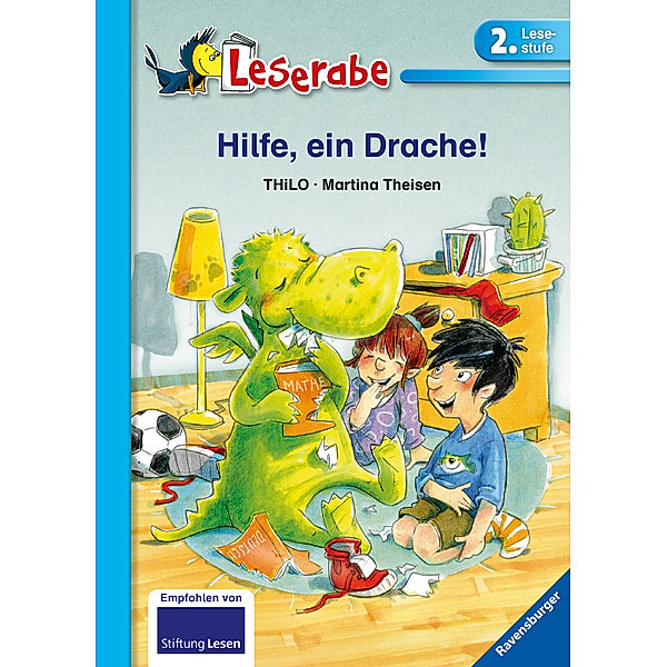 Leserabe - 2. Lesestufe / Hilfe, ein Drache! - Leserabe 2. Klasse - Erstlesebuch für Kinder ab 7 Jahren, Thilo