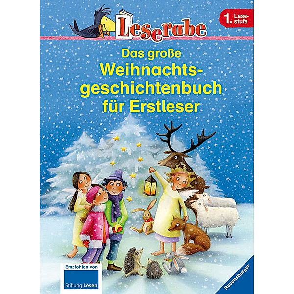Leserabe - Das große Weihnachtsgeschichtenbuch für Erstleser, Doris Arend, Tino, Rüdiger Bertram