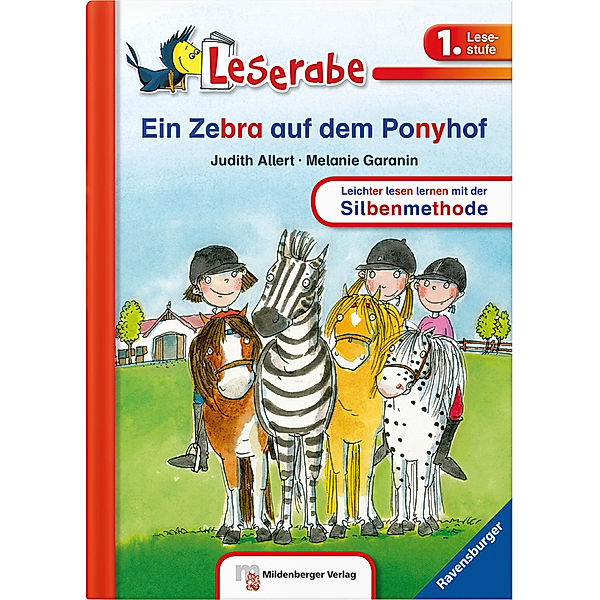 Leserabe - Ein Zebra auf dem Ponyhof, Judith Allert