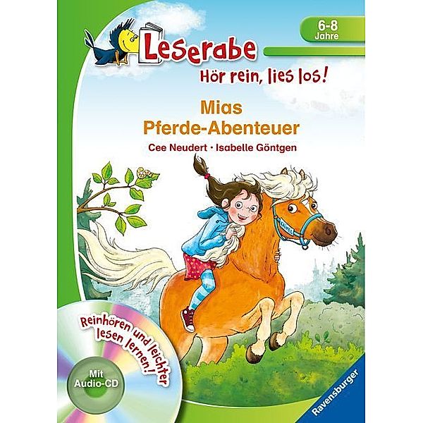 Leserabe - Hör rein, lies los! / Mias Pferde-Abenteuer - Leserabe ab 1. Klasse - Erstlesebuch für Kinder ab 6 Jahren, Cee Neudert