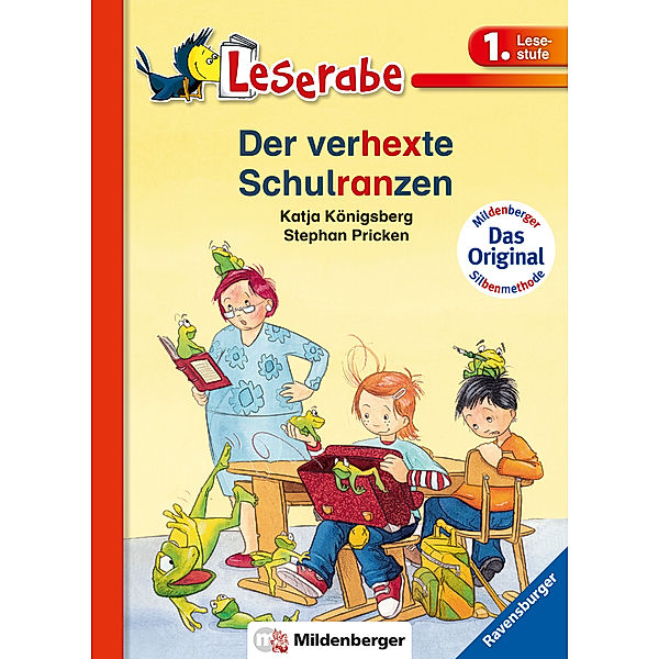 Leserabe mit Mildenberger Silbenmethode / Der verhexte Schulranzen - Leserabe 1. Klasse - Erstlesebuch für Kinder ab 6 Jahren, Katja Königsberg