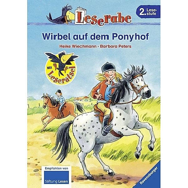 Leserabe: Wirbel auf dem Ponyhof, Heike Wiechmann, Barbara Peters