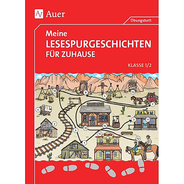 Lesespurgeschichten Grundschule / Meine Lesespurgeschichten für Zuhause - Klasse 1/2, Sandra Blomann, Sven Rook, Anke Zöh
