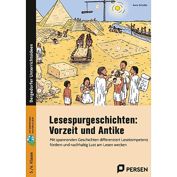 Lesespurgeschichten: Vorzeit und Antike, Anne Scheller