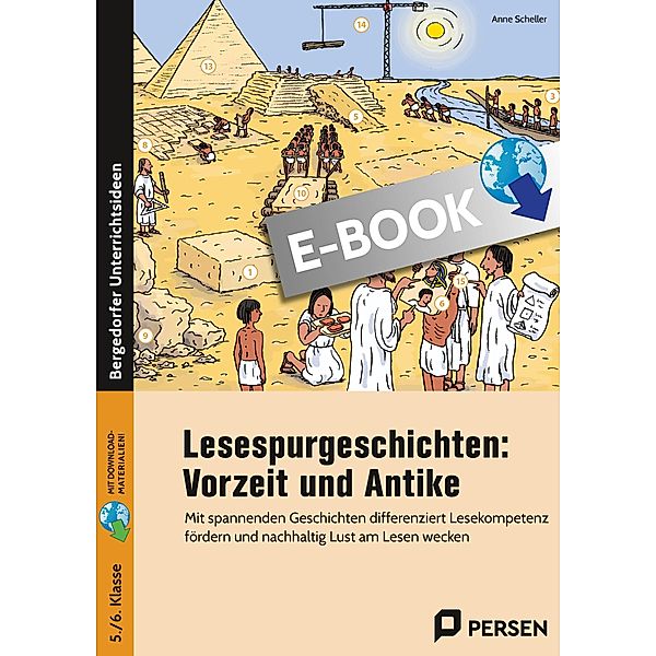 Lesespurgeschichten: Vorzeit und Antike, Anne Scheller