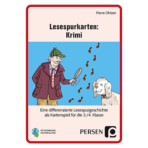 Lesespurkarten: Krimi, m. 1 Beilage, Pierre Ohlsen