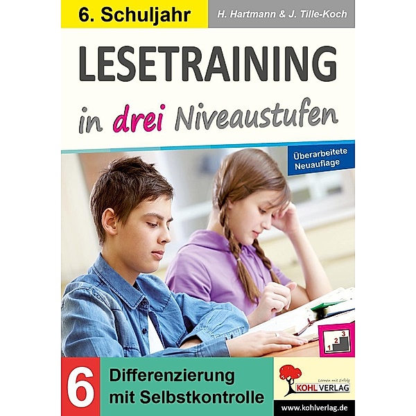 Lesetraining in drei Niveaustufen / Klasse 6, Horst Hartmann, Jürgen Tille-Koch