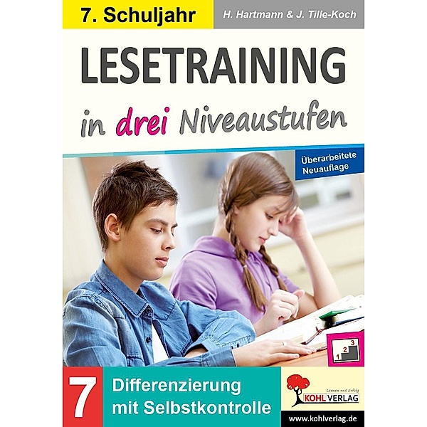 Lesetraining in drei Niveaustufen / Klasse 7, Horst Hartmann, Jürgen Tille-Koch